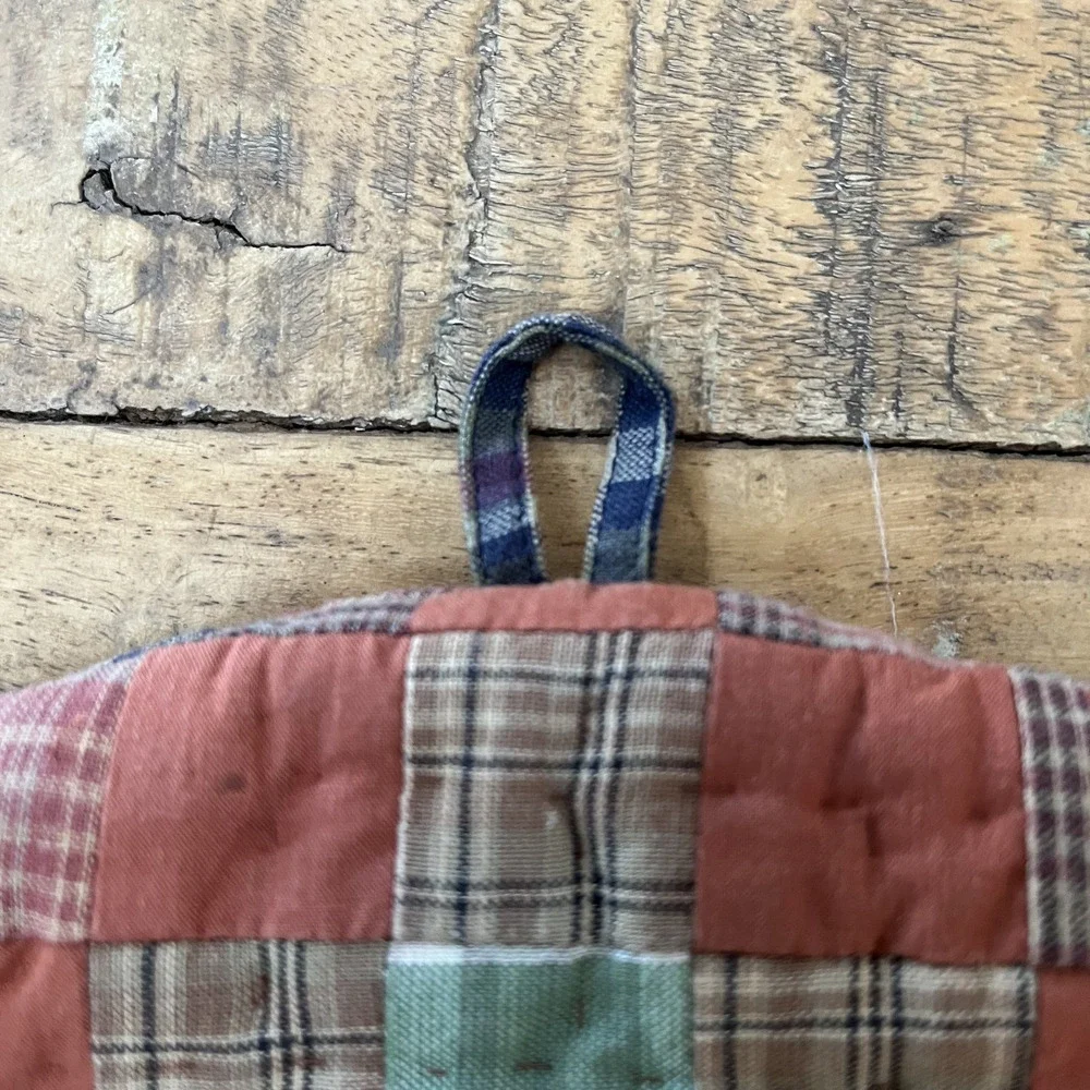 Hand Quilted Patchwork Tea Cozy for Teapot Made in India 13” x 10”